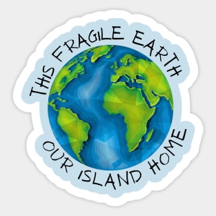 Our Island Home Sticker